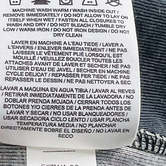 Nike AV-15 Jersey Mens L Gray Full Zip V-Neck Fleece Baseball Style Y2K Sporty - Picture 14 of 15